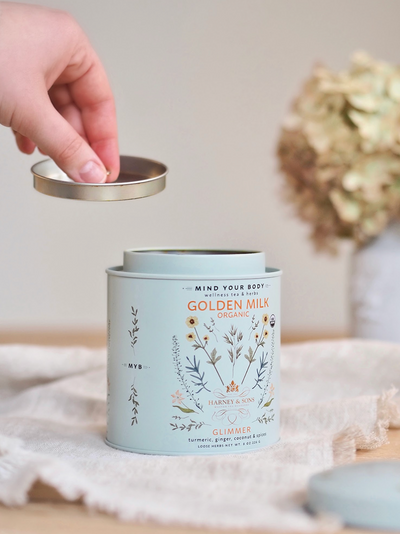 Golden Milk Wellness Blend Tin - The Cross Decor & Design