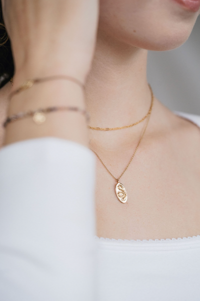 Serpent Revival Diamond Necklace - The Cross Decor & Design