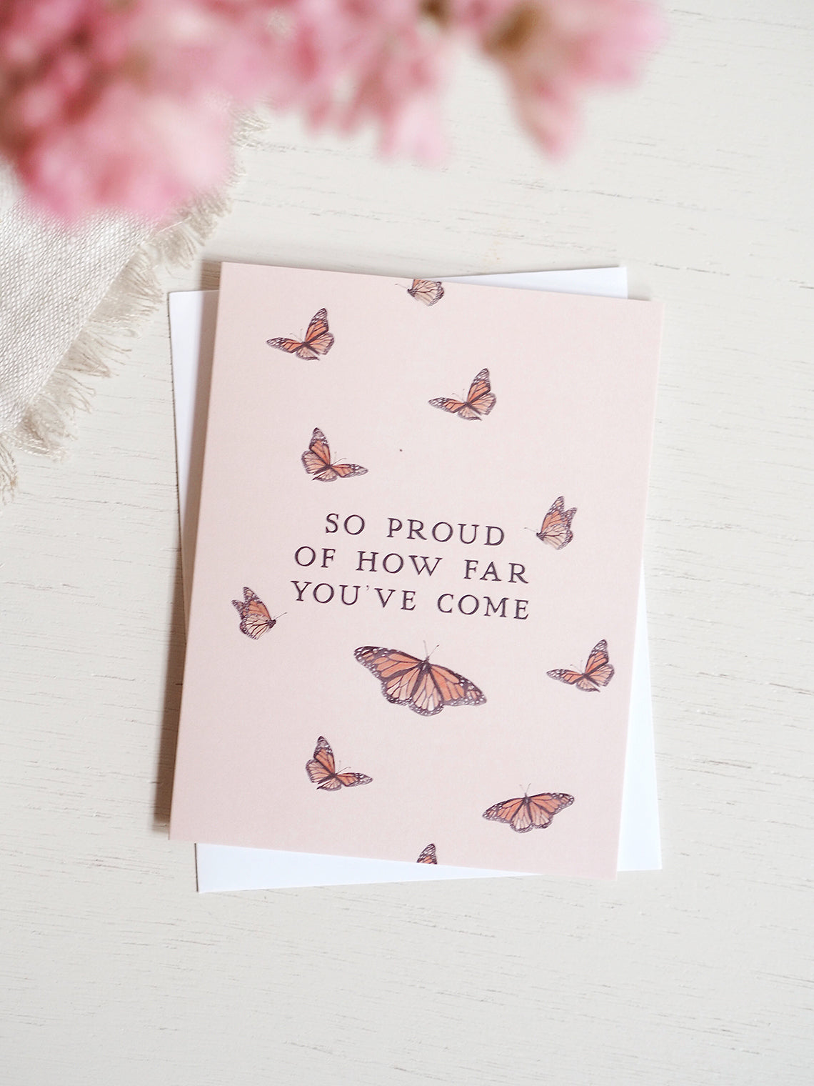 Proud Butterfly Card - The Cross Decor & Design