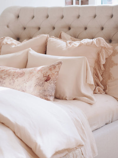 Madera Luxe Pearl Bedding - The Cross Decor & Design