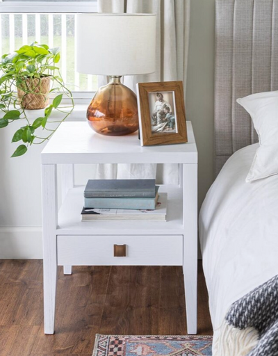 Grace One Drawer Nightstand - The Cross Decor & Design