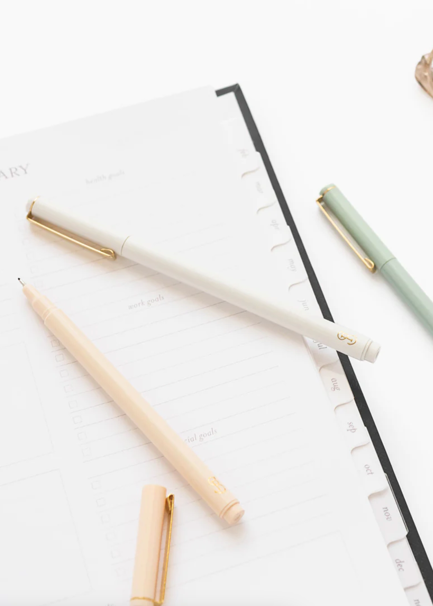 Solid Pastel Felt Pen Set - The Cross Decor & Design