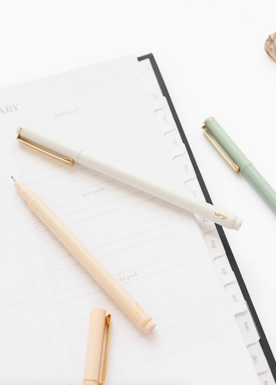 Solid Pastel Felt Pen Set - The Cross Decor & Design