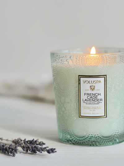 French Cade Lavender Boxed Candle
