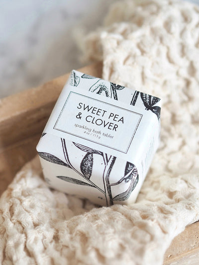 Sweet Pea & Clover Bath Bomb - The Cross Decor & Design