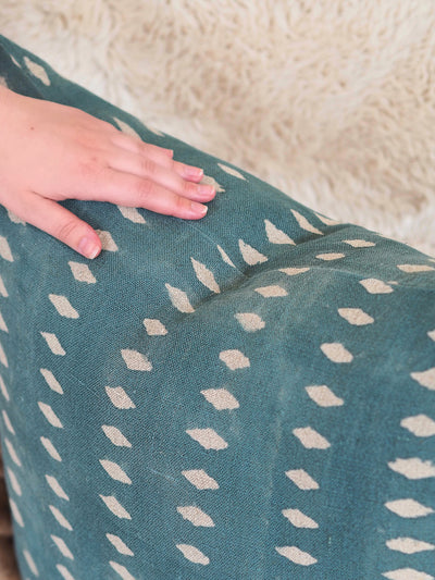 Villa Teal Pillow | 24x24