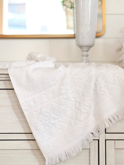 Ubud White Towels
