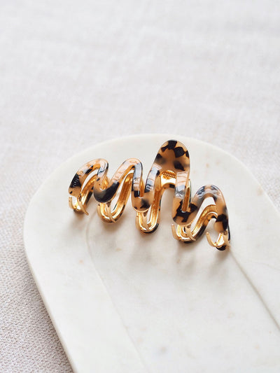 Willow Core Claw Clip | Light Tortoise