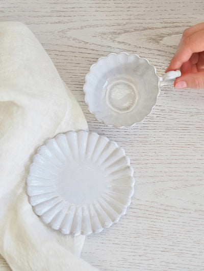 Marguerite Tea Cup - The Cross Decor & Design