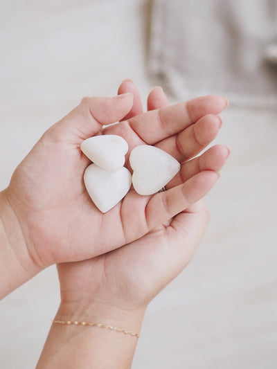 Petite Marble Heart