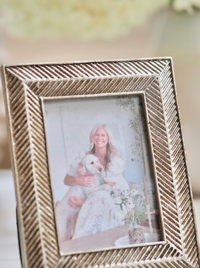 Yvette Silver Frames - The Cross Decor & Design