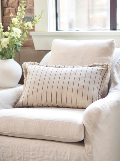 Henry Stripe Pillow | 16x24 - The Cross Decor & Design