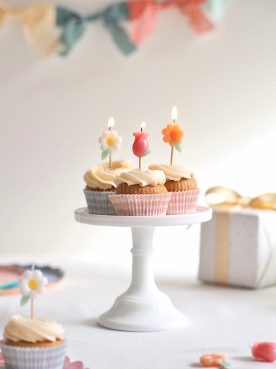 Garden Flower Candles - The Cross Decor & Design
