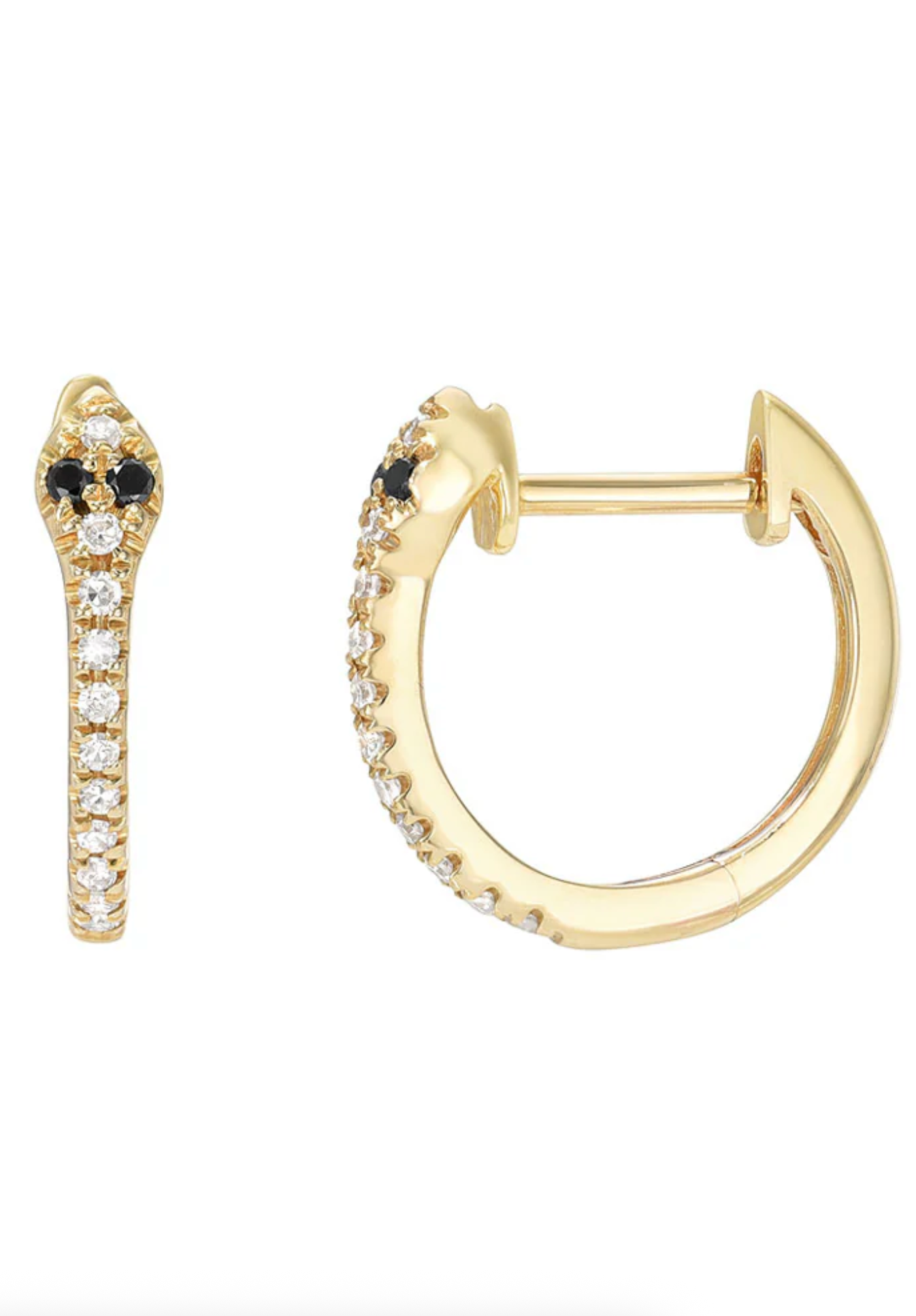 Snake Huggies | 14K Gold - The Cross Decor & Design