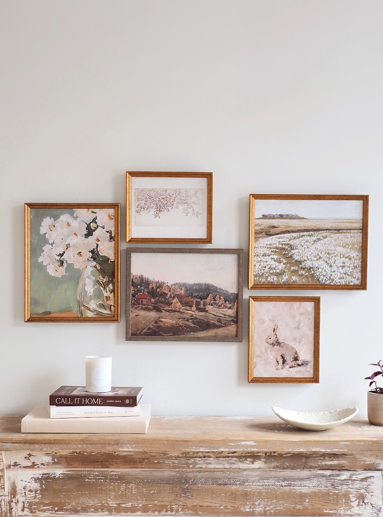 Citrus Tree Framed Canvas Print | 8x10 - The Cross Decor & Design