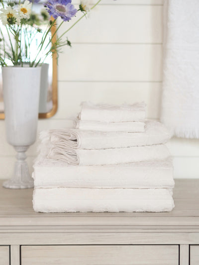 Ubud White Towels