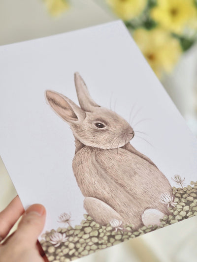 Bunny Art Print | 8x10 - The Cross Decor & Design