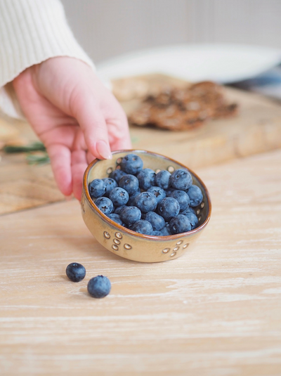 Gia Sand Berry Bowl - The Cross Decor & Design