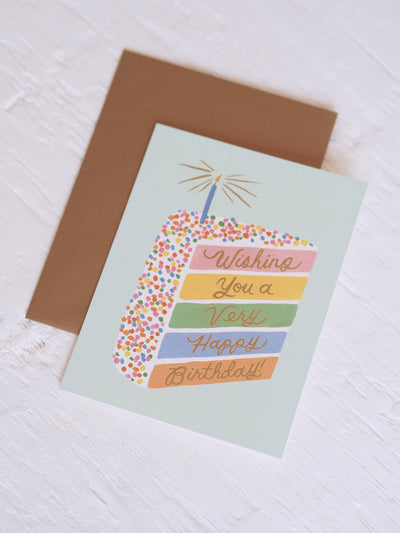 Cake Slice Birthday Card