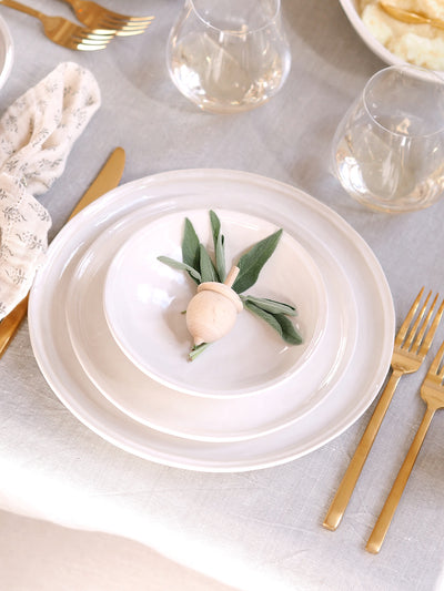 Milla Dishware | White