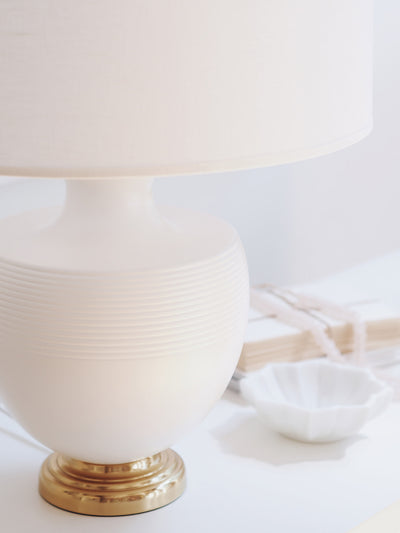 Erren White Table Lamp