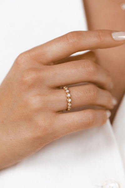 Diamond Bella Ring | 14k Gold