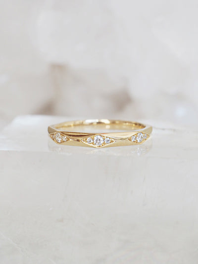 Amara Ring | 14k Gold - The Cross Decor & Design