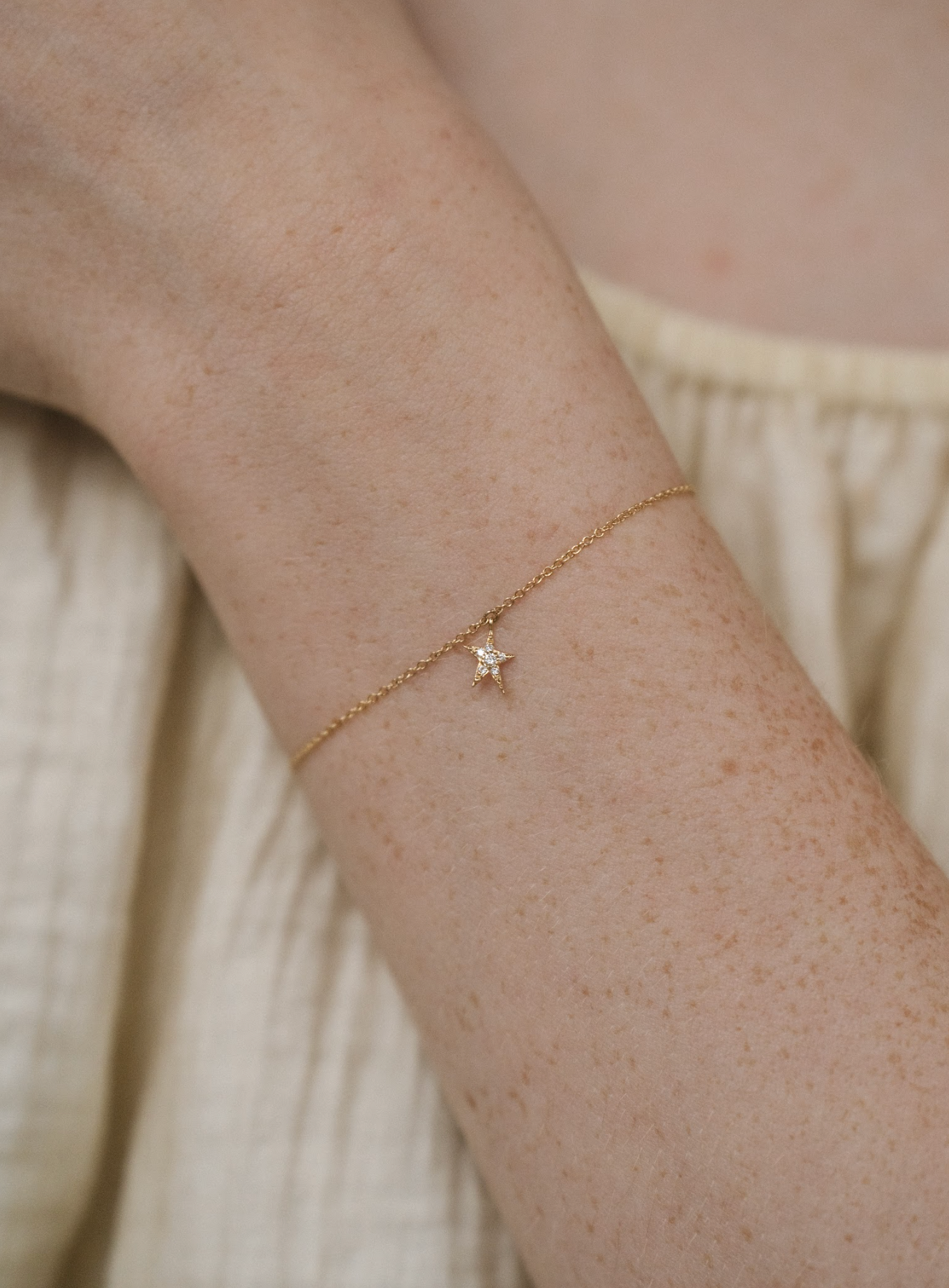 Guidance Star Bracelet | 14K Gold