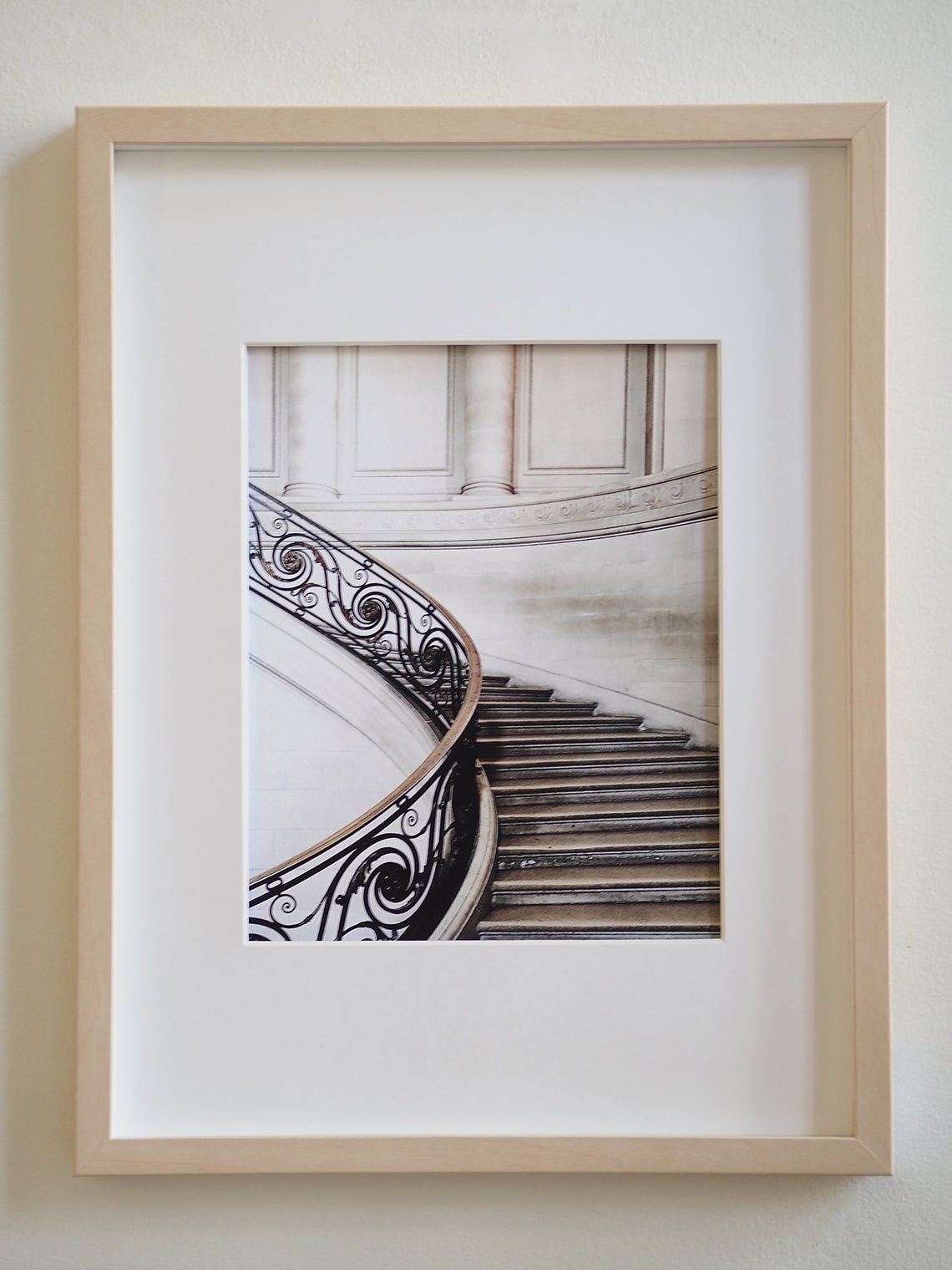 Marches Du Louvre Art Print | 8"x10" - The Cross Decor & Design