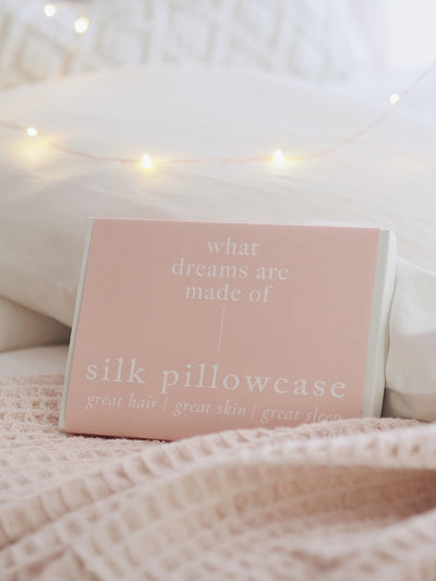 What Dreams are Made of Silk Pillowcase Queen