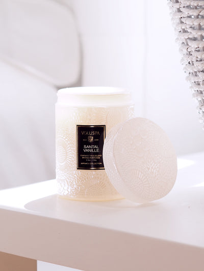 Santal Vanille Small Jar Candle