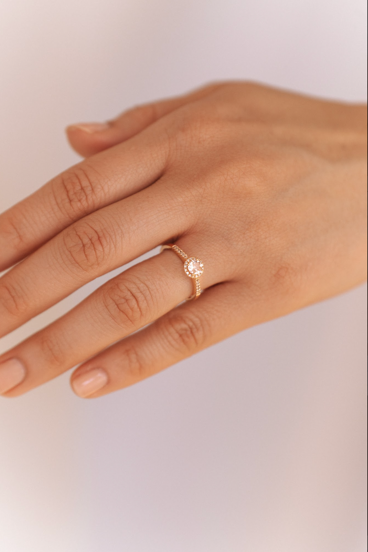 OOAK Bliss Morganite Ring | 14K Rose Gold - The Cross Decor & Design