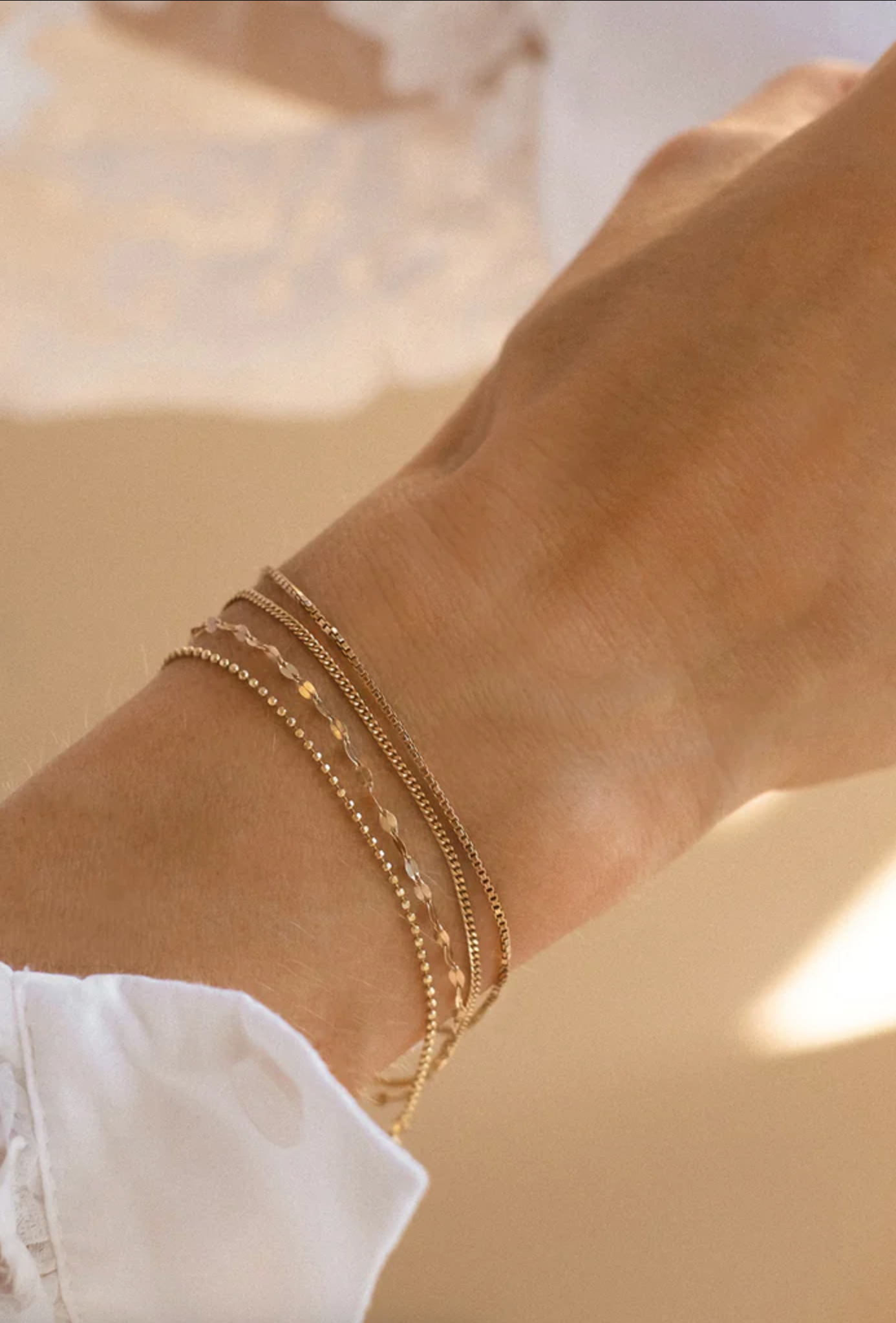 Curb Chain Bracelet | 14K Gold