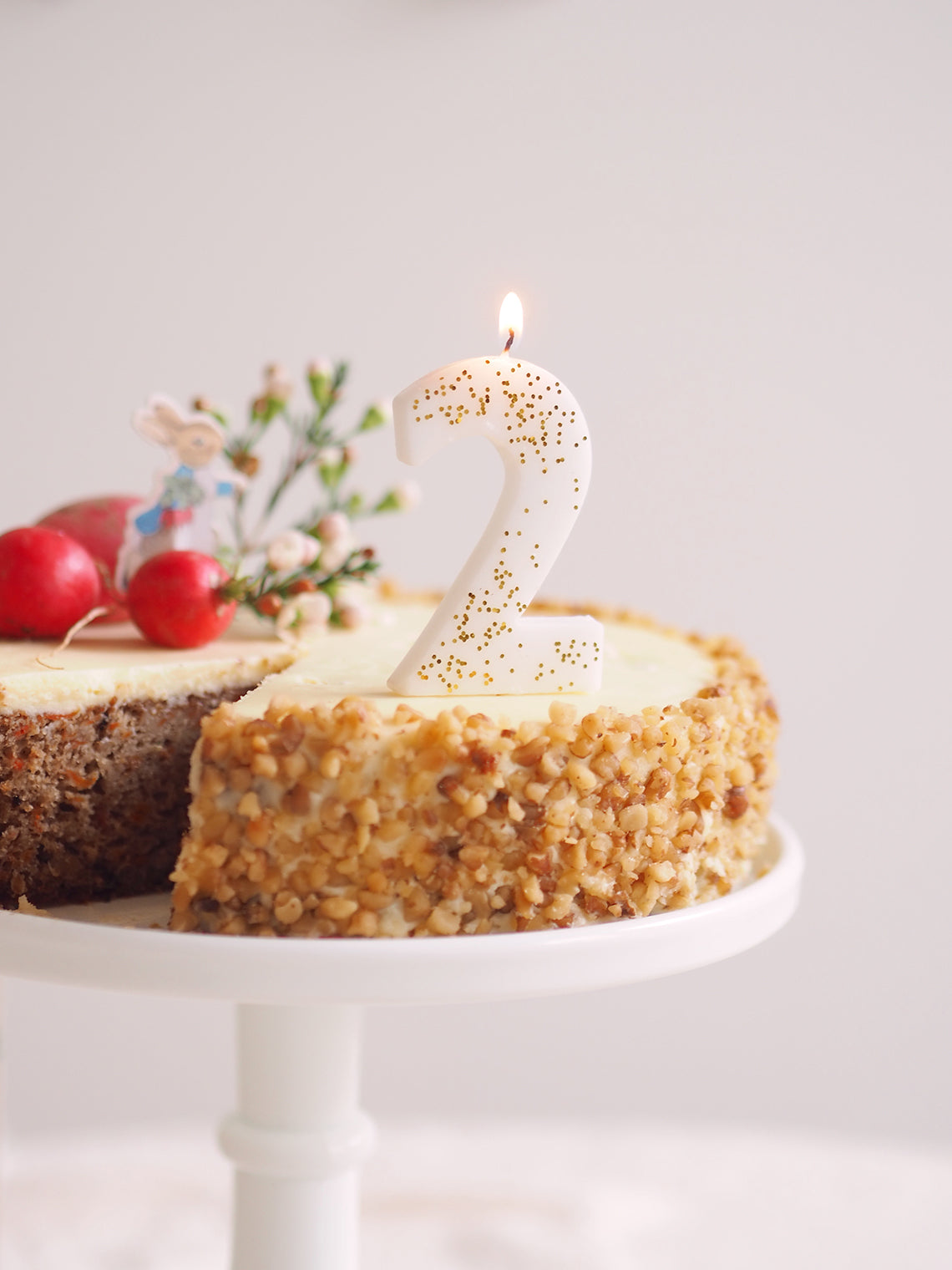 Number 2 Candle - The Cross Decor & Design