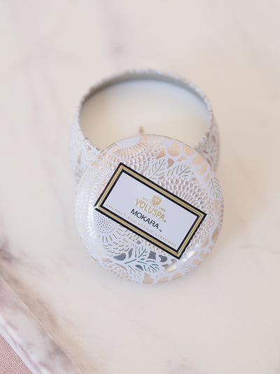 Mokara Mini Tin Candle