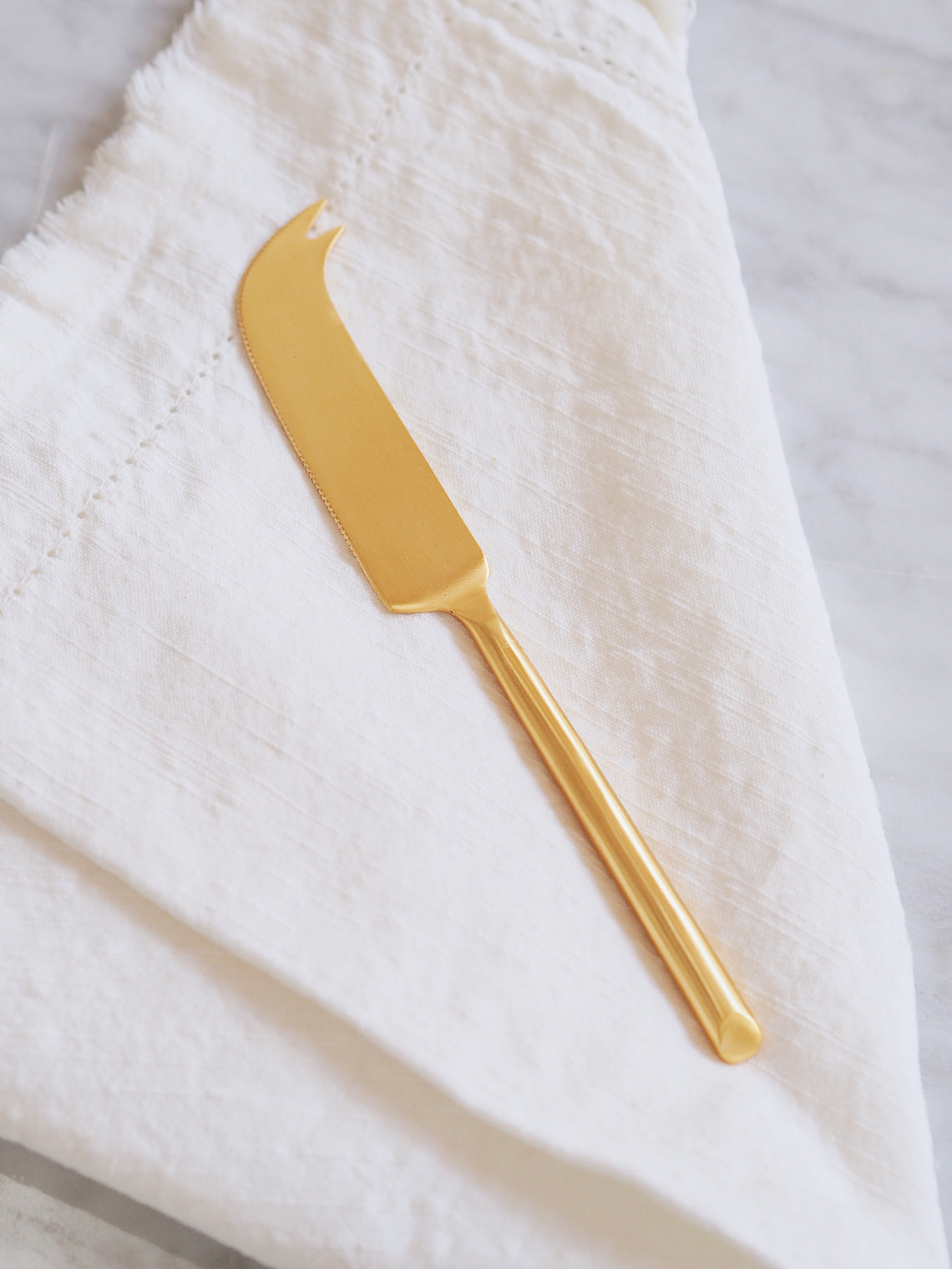 Matte Gold Cheese Knives - The Cross Decor & Design