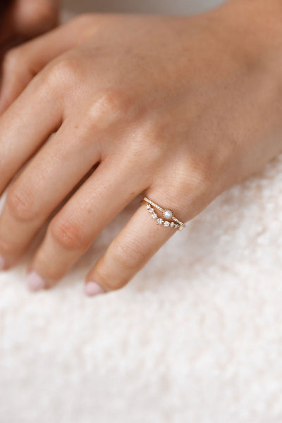 Leia Pearl Studs | 14K Gold - The Cross Decor & Design