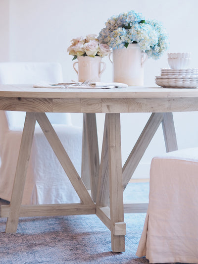 Auden Round Dining Table - The Cross Decor & Design