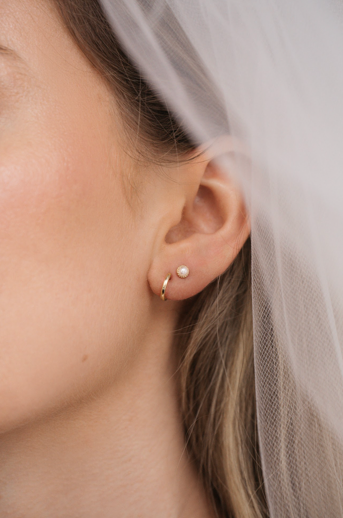 Sophia Huggies | 14K Gold - The Cross Decor & Design