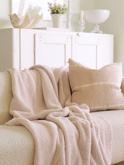 Cozy Chic Beige Throw