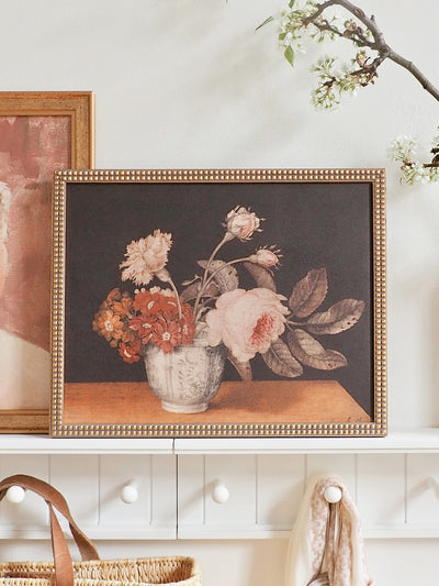 Charming Bouquet Framed Canvas Print | 11x14