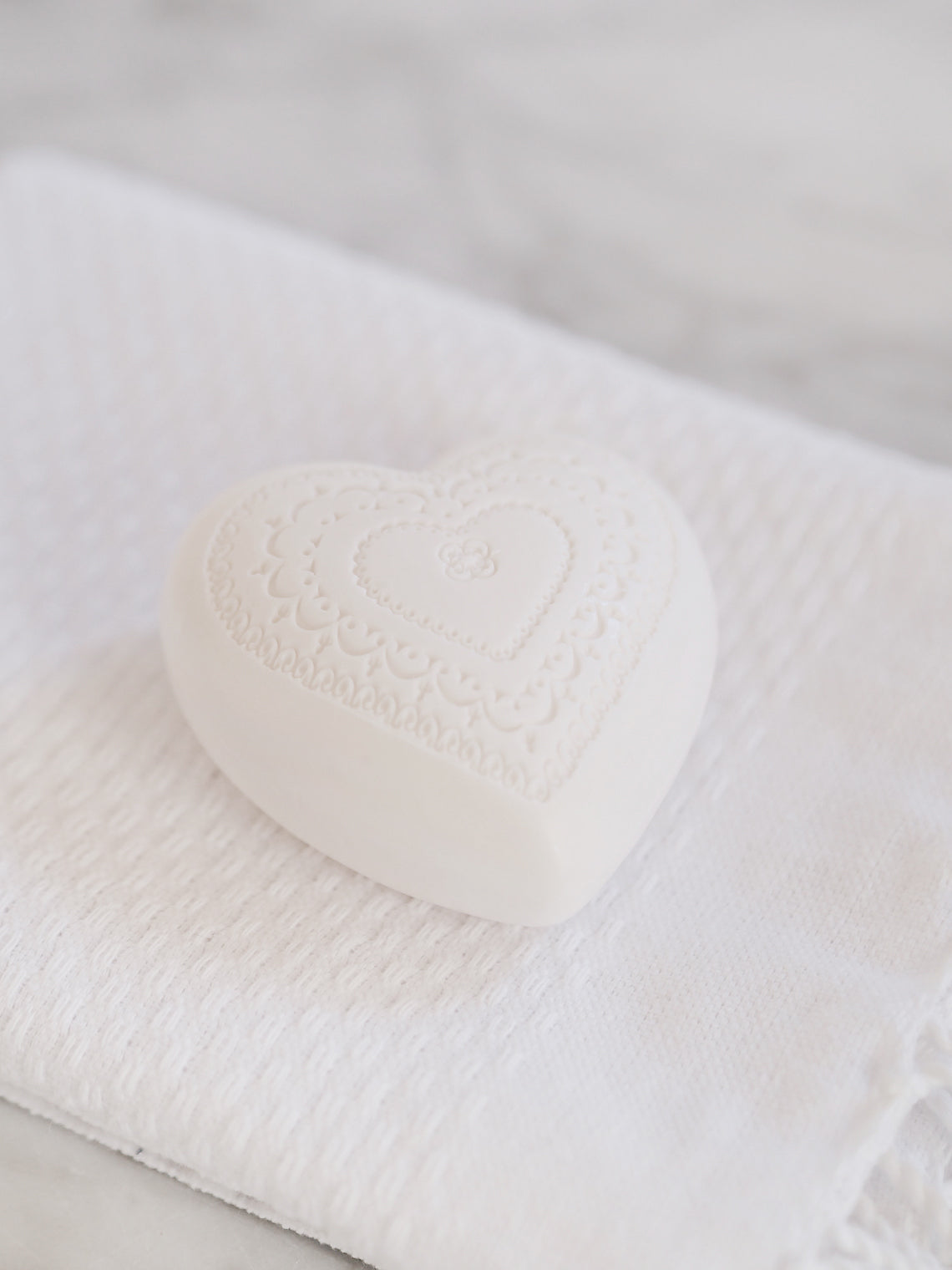 Lacey Heart Soap - The Cross Decor & Design
