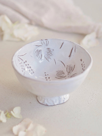 Robinson Small Bowl w Flowers Inside - The Cross Decor & Design