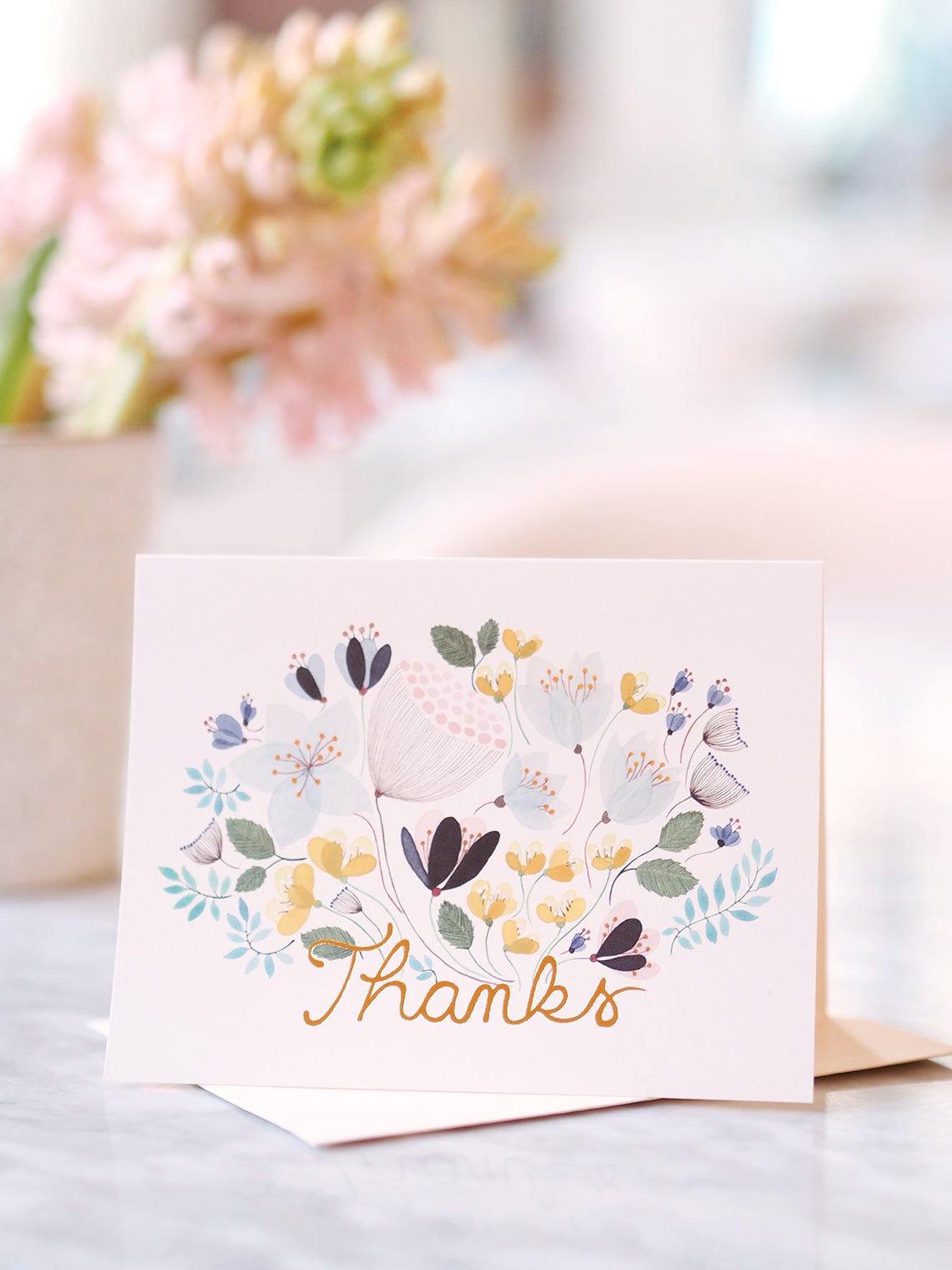 April Bouquet Card
