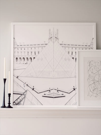 Ron Royals Double Louvre Framed Print | 40x40" - The Cross Decor & Design