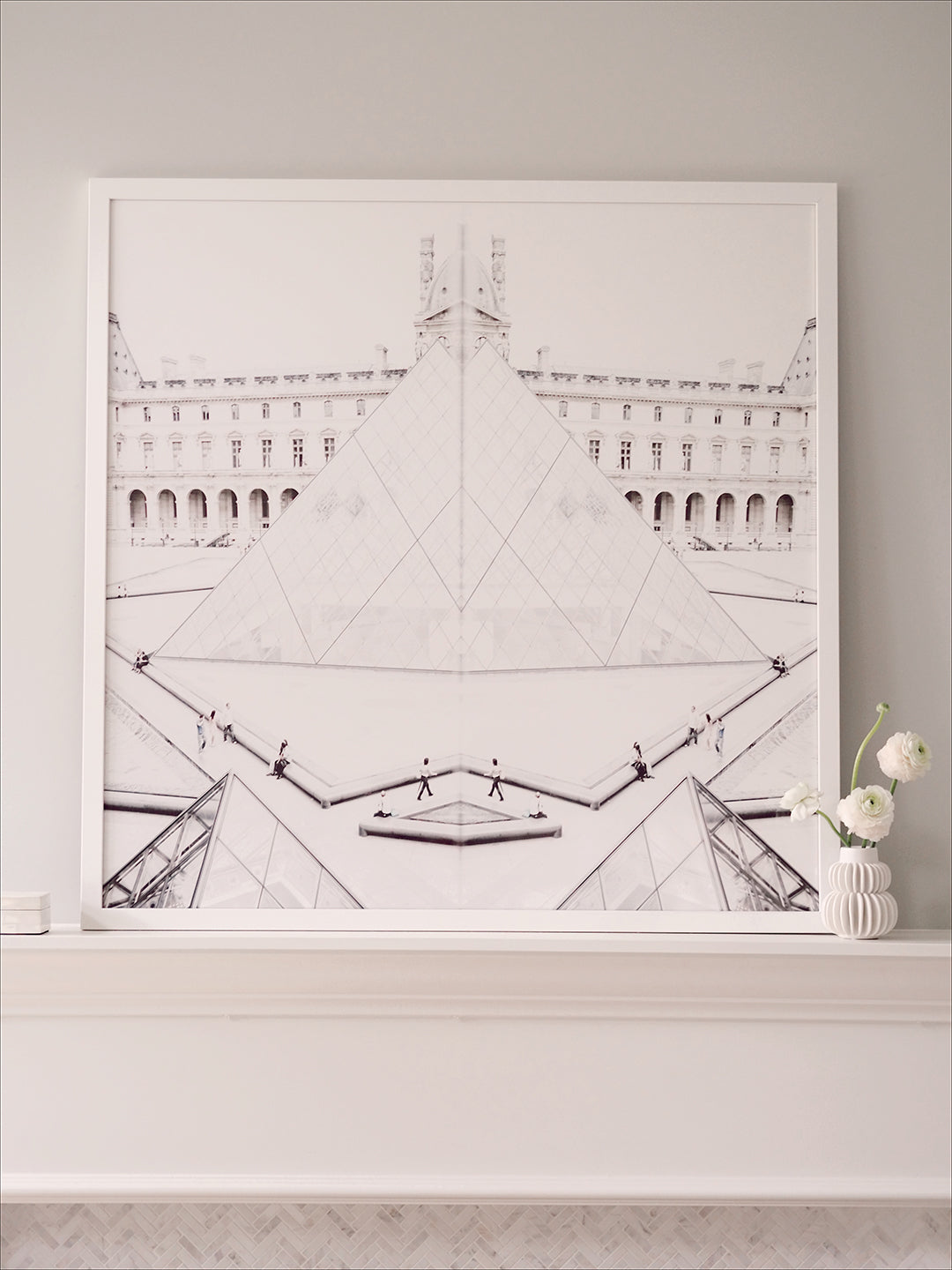 Ron Royals Double Louvre Framed Print | 40x40" - The Cross Decor & Design