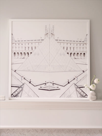 Ron Royals Double Louvre Framed Print | 40x40" - The Cross Decor & Design