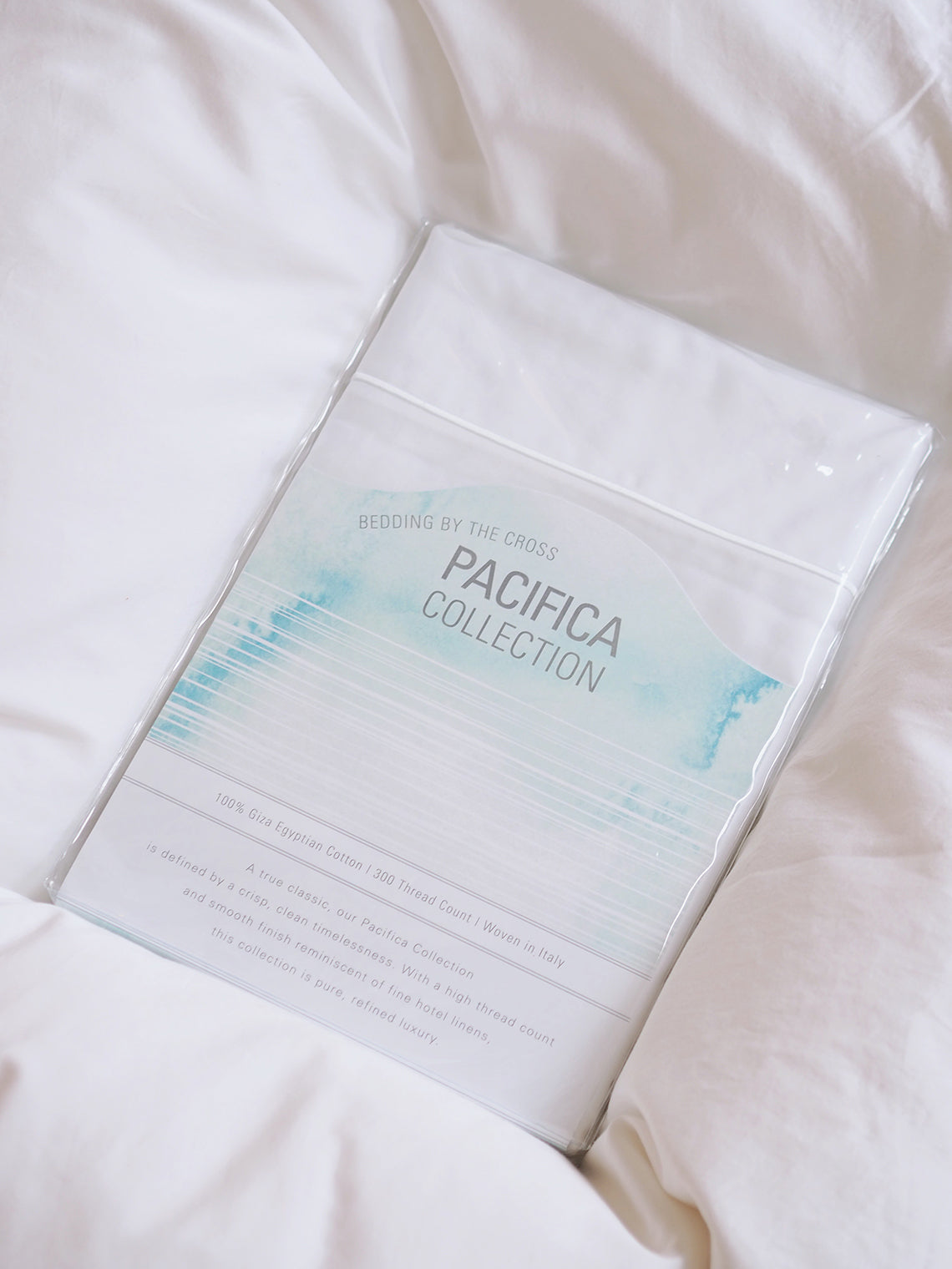 Pacifica Bedding by The Cross | White