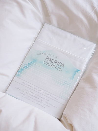 Pacifica Bedding by The Cross | White
