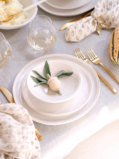 Milla Dishware | White